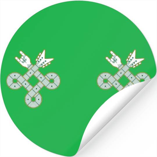 Celtic Knot Guitar | St. Patrick’s Day Mug Stickers