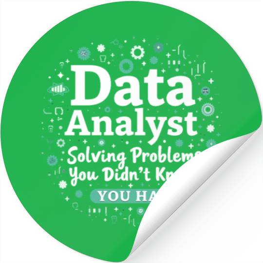 Data Analyst Big Data Specialist Business Stickers