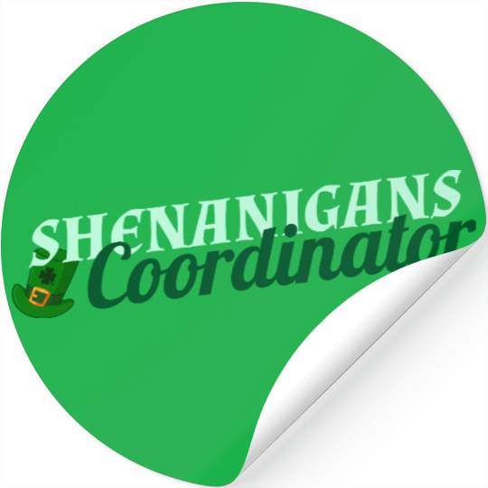 Shenanigans Coordinator Stickers