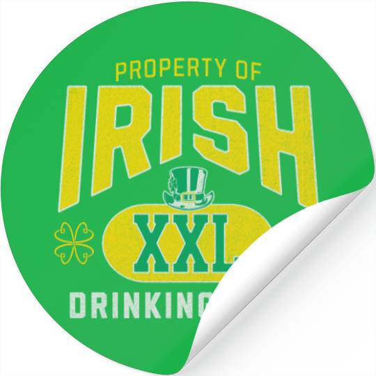 Irish Drinking Team design Stickers
