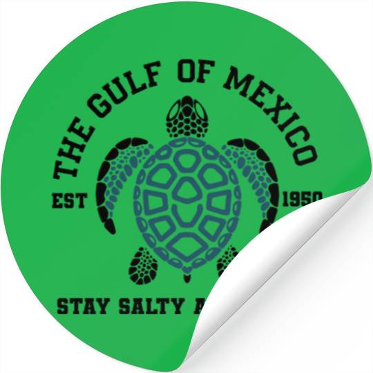 of Mexico Sea Turtle Stickers