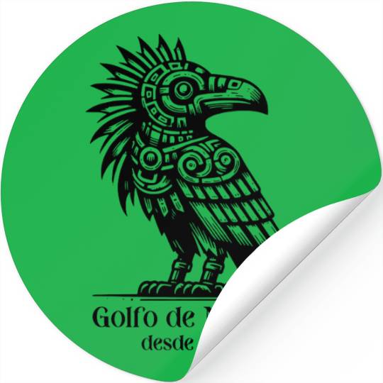 Aztec Eagle of the of Mexico Stickers