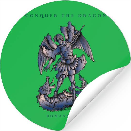 Conquer The Dragon Stickers