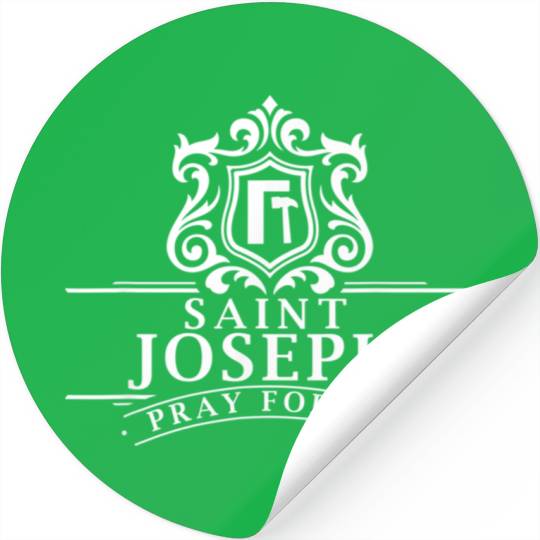 Consecration to St Joseph and Child Jesus Catholic Stickers
