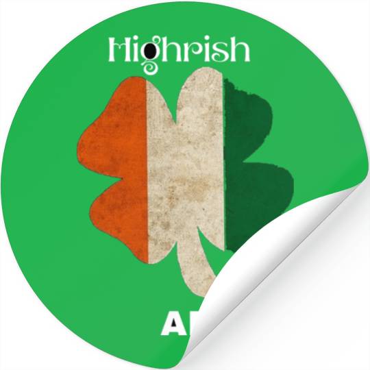 Irish AF – Funny St. Patrick’s Day Drinking Stickers