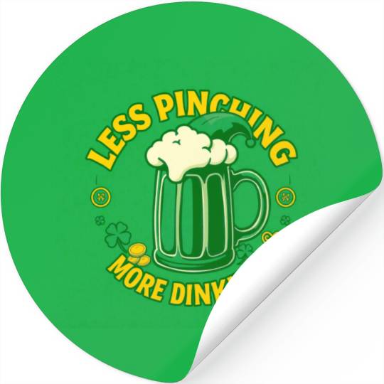 Less Pinching, More Drinking – St. Patrick’s Fun Stickers