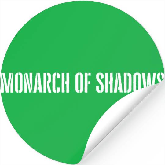 Monarch of Shadows - Solo Leveling Inspired Stickers