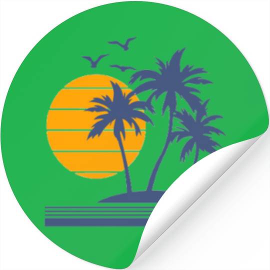 Beach Spring Break 2027 2k27 Summer Matching Group Stickers