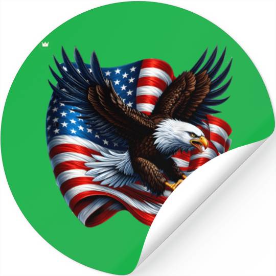 ROYAL DESIGN|| FLAGE OF AMERICA||Stickers, Stickers