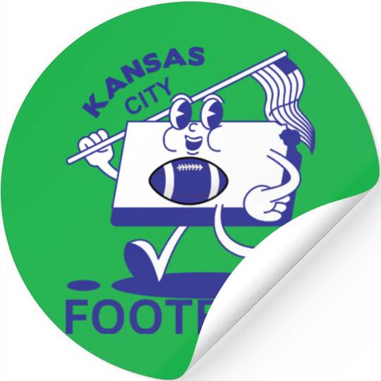 Kansas City Football Stickers
