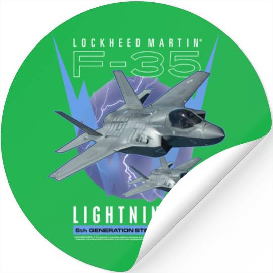 F-35 LightningIi 5Th Gen Stealth Fighter Stickers