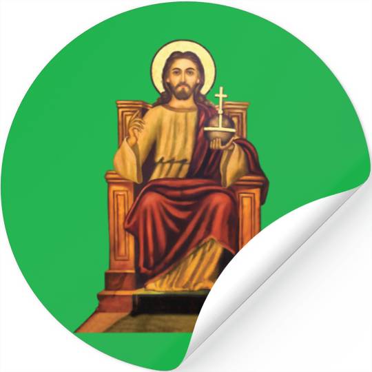Jesus, King of Kings Stickers