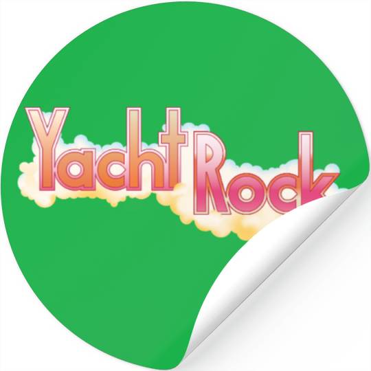 Yacht Rock Party Boat Drinking Stickers Vintage 70s