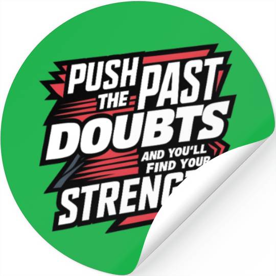 Self Growth Mindset Motivation Inner Strength Stickers