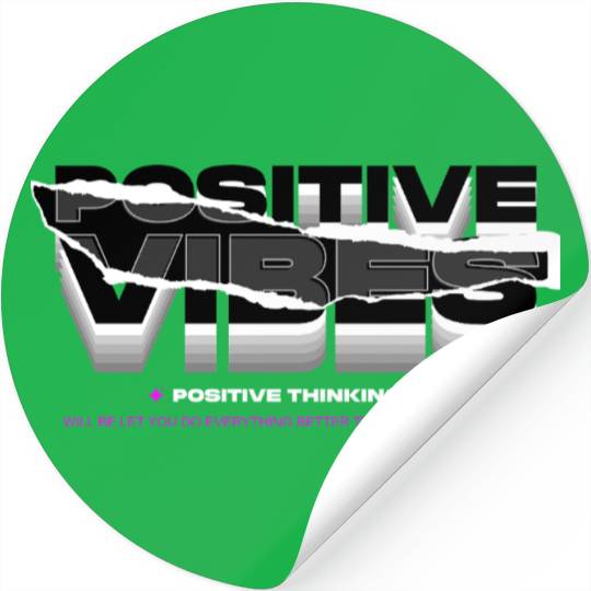 Positive Caneca Stickers
