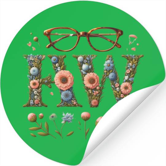 Floral Vision Stickers