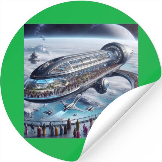 Biggest Space Journey Stickers