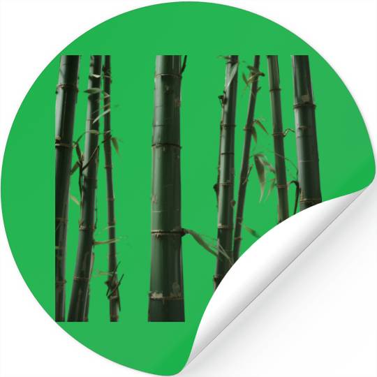 Tropical Bamboo Stickers