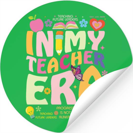 In My Teacher Era Back to School Stickers