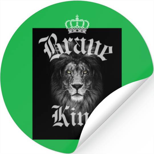 Majestic Lion King Stickers