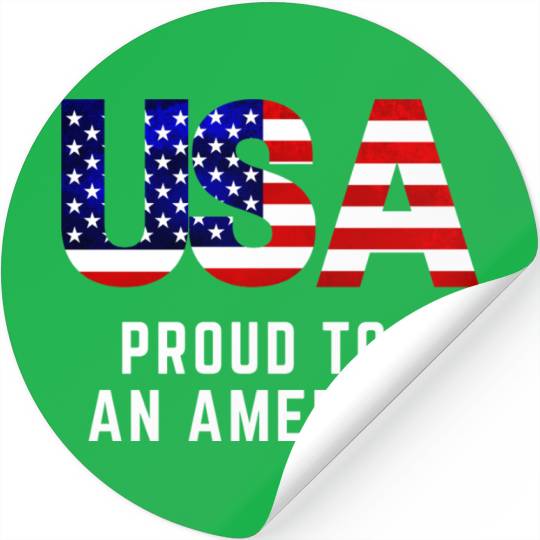 Proud to be an American Stickers