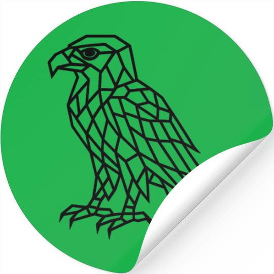 Geometric Eagle Stickers