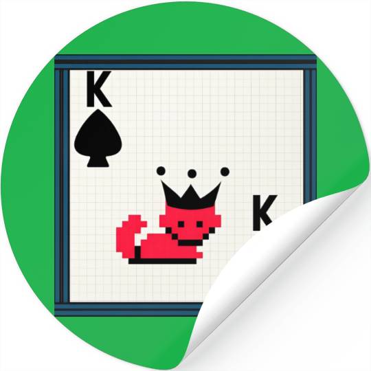 The Royal Cat Stickers