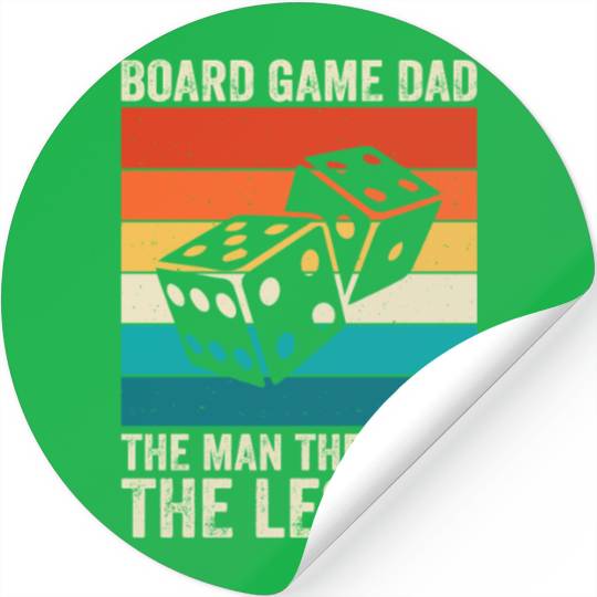 Board game dad Stickers