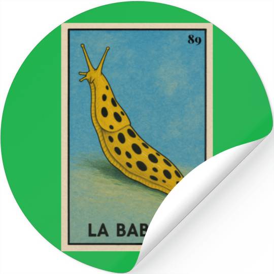 LA BABOSA - THE SLUG - LA LOTERÍA Stickers