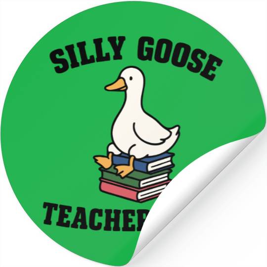 Silly Goose Teacher Club Back to School Stickers