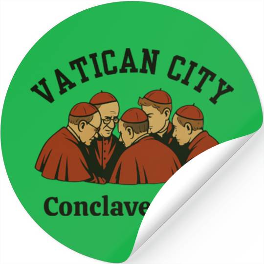 VATICAN CITY Conclave 2025 Stickers