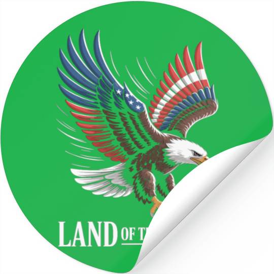 Land of the Free Stickers