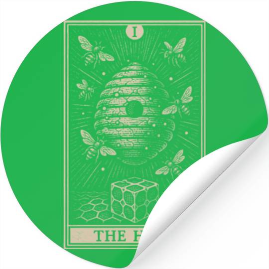 Bee Tarot Card – The Hive Symbol Stickers
