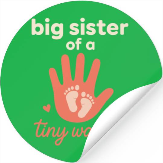 NICU Sibling Preemie Big Brother Big Sister Stickers
