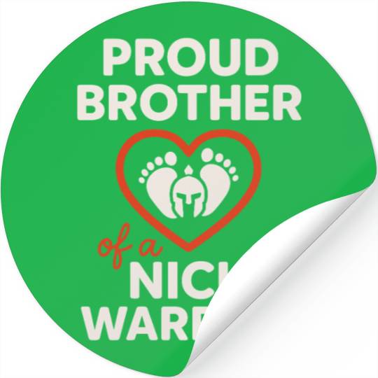 NICU Sibling Preemie Big Brother Big Sister Stickers