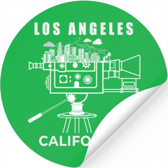Los Angeles California Souvenir Men Hollywood Stickers