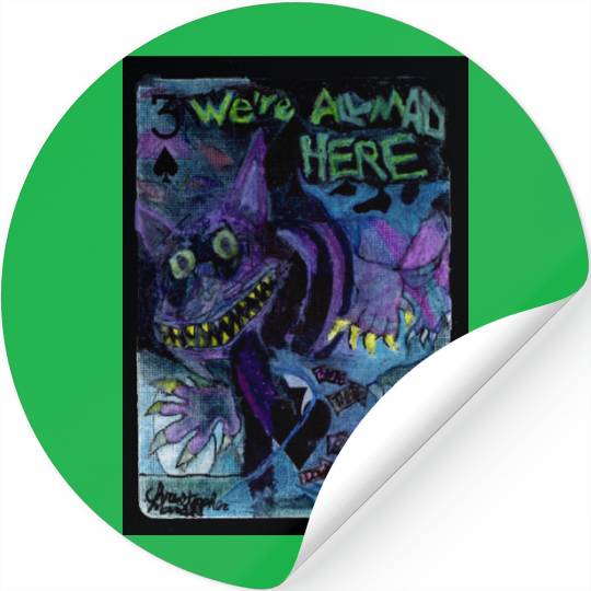 Alice in Wonderland Stickers