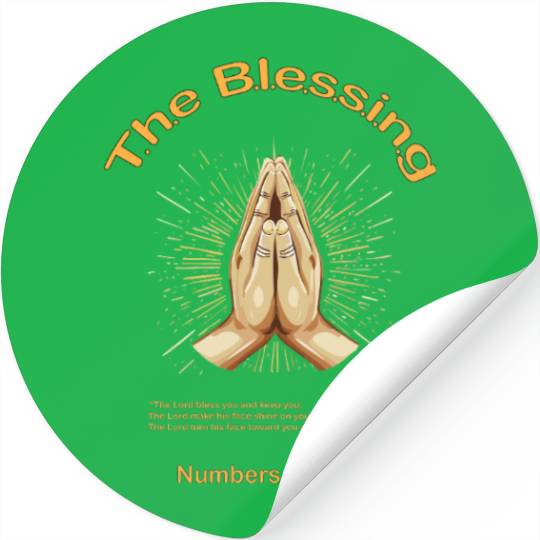 The Blessing Scripture - Bible Stickers