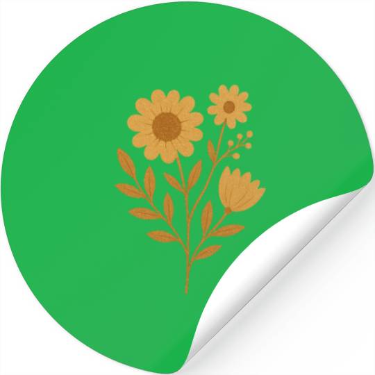 FLORAL PATTERN Stickers