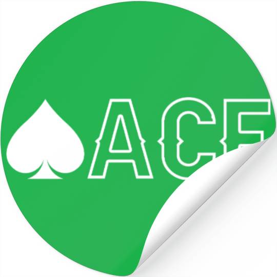 Spades Card Game Ace Of Spades Stickers