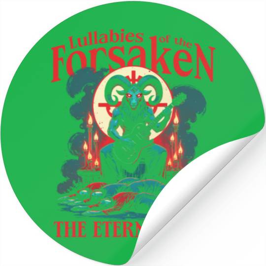 Occult Demonology Tarot Lullabies Of The Forsaken Stickers