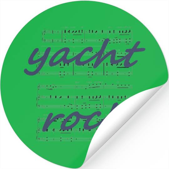 Yacht Rock Sheet Music Stickers
