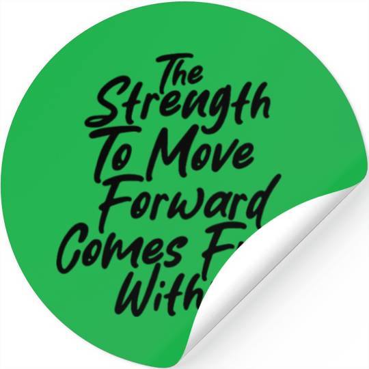 Inner Strength Self Growth Positive Mindset Quote Stickers