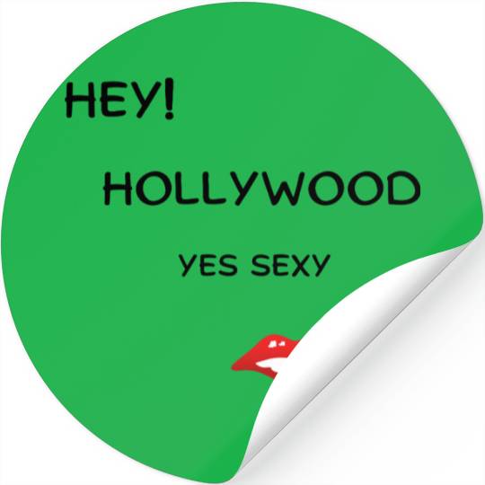 HEY! Hollywood Yes Sexy Stickers
