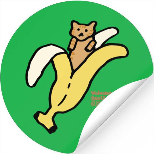 Bananyang - 011. Cheese Tabby Stickers