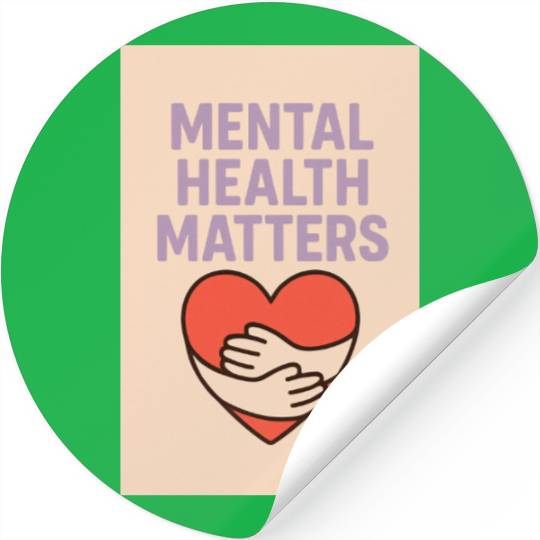 Mental Health Matters – Soft Pastel Self-Care Stickers