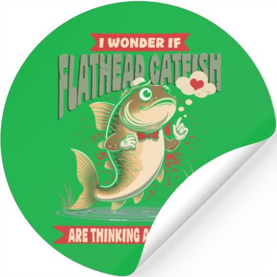 Flathead Catfish Stickers