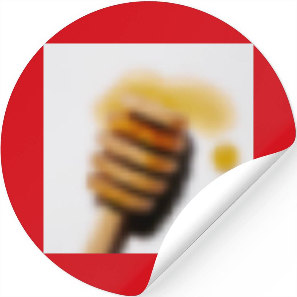 Patriotic BBQ Gorilla Illustration Stickers