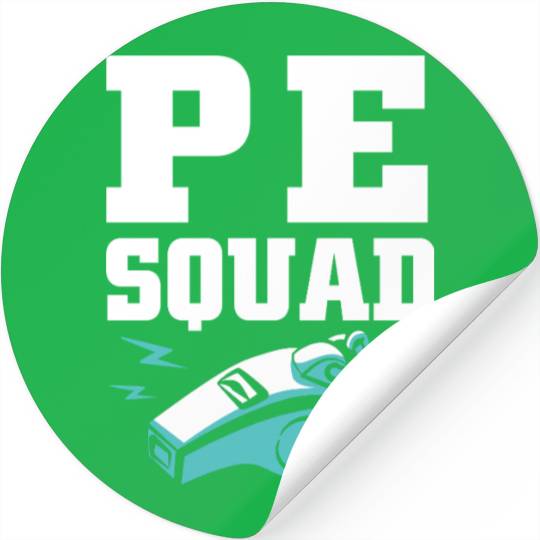Physical Education Teacher PE Coach Stickers