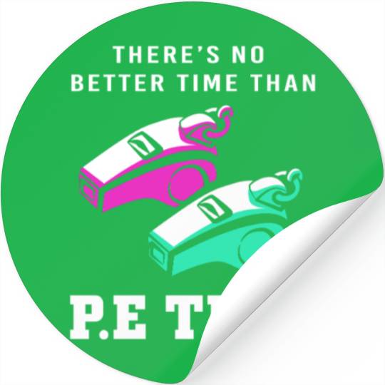 Physical Education Teacher Sports Teaching Stickers